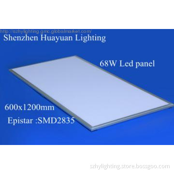 LED Panel light 600X1200mm 68W  AC220V
